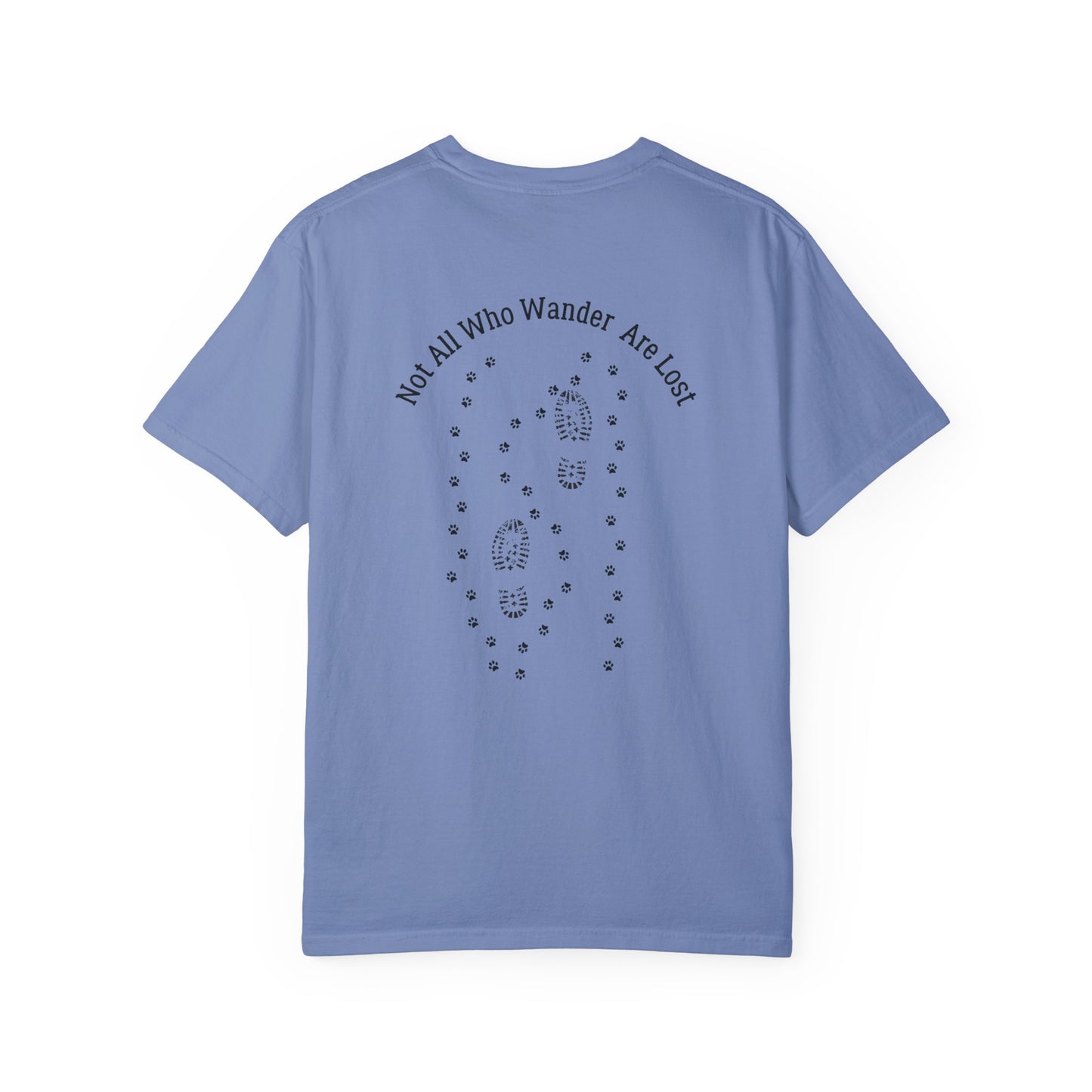 “Not All Who Wander” Adventure Tee – White