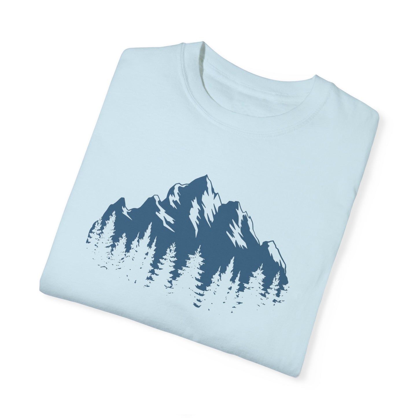 Mountain Adventure, front logo on Unisex T-Shirt