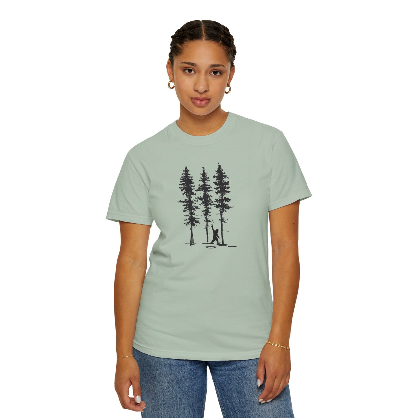 Sasquatch Hide and Seek front logo T-Shirt