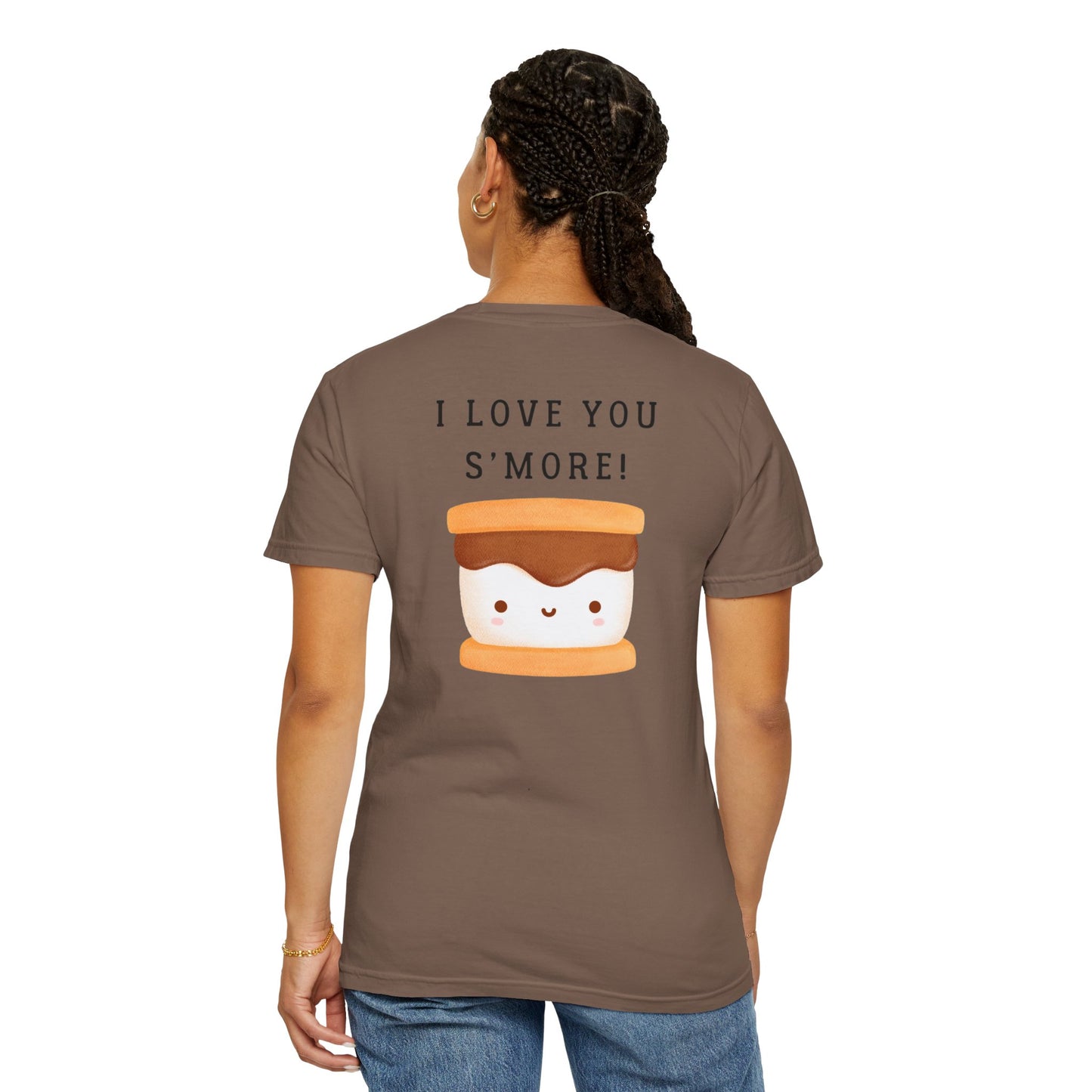 I love you S'more, back logo Unisex T-Shirt