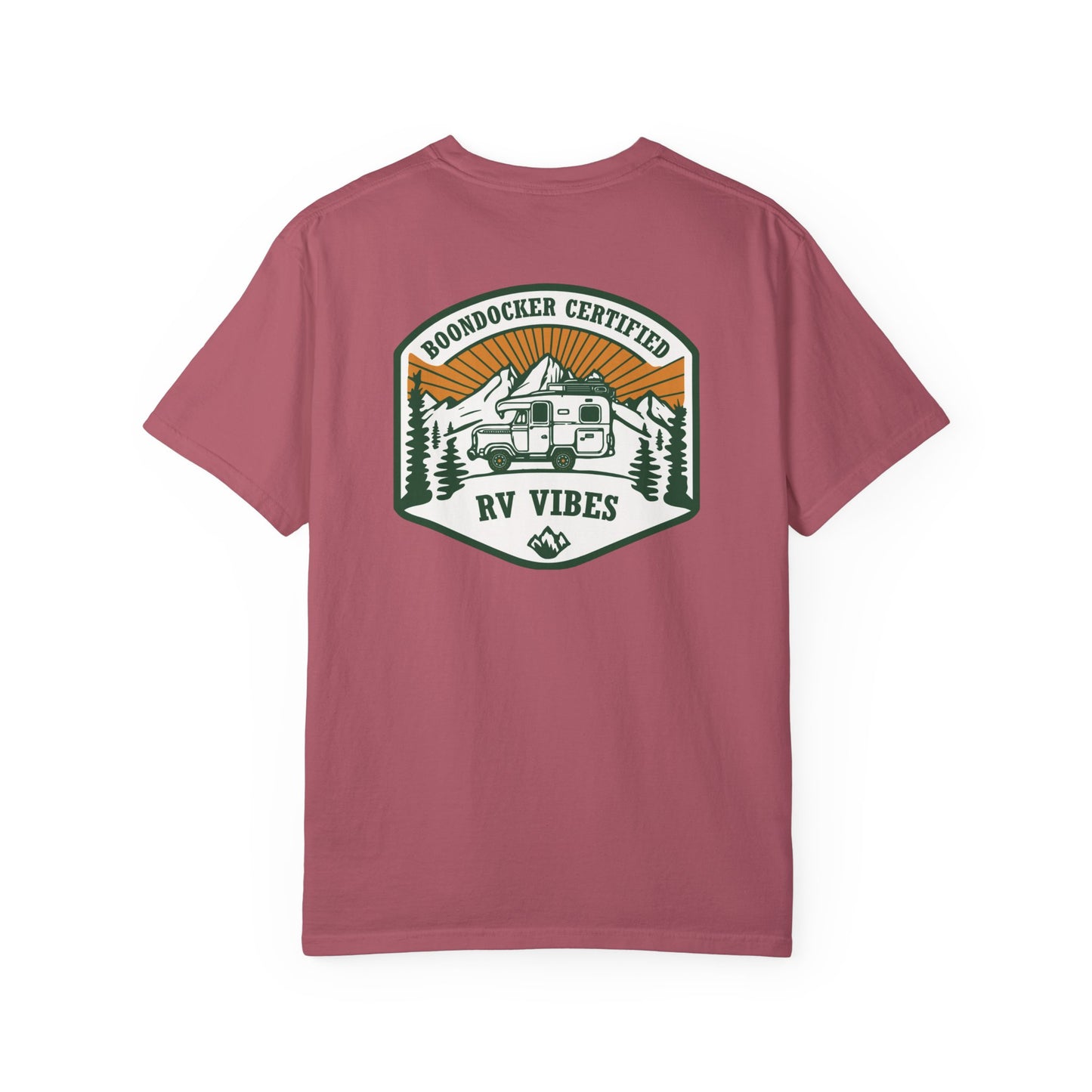 Boondocker Certified Shirt, back logo unisex tee