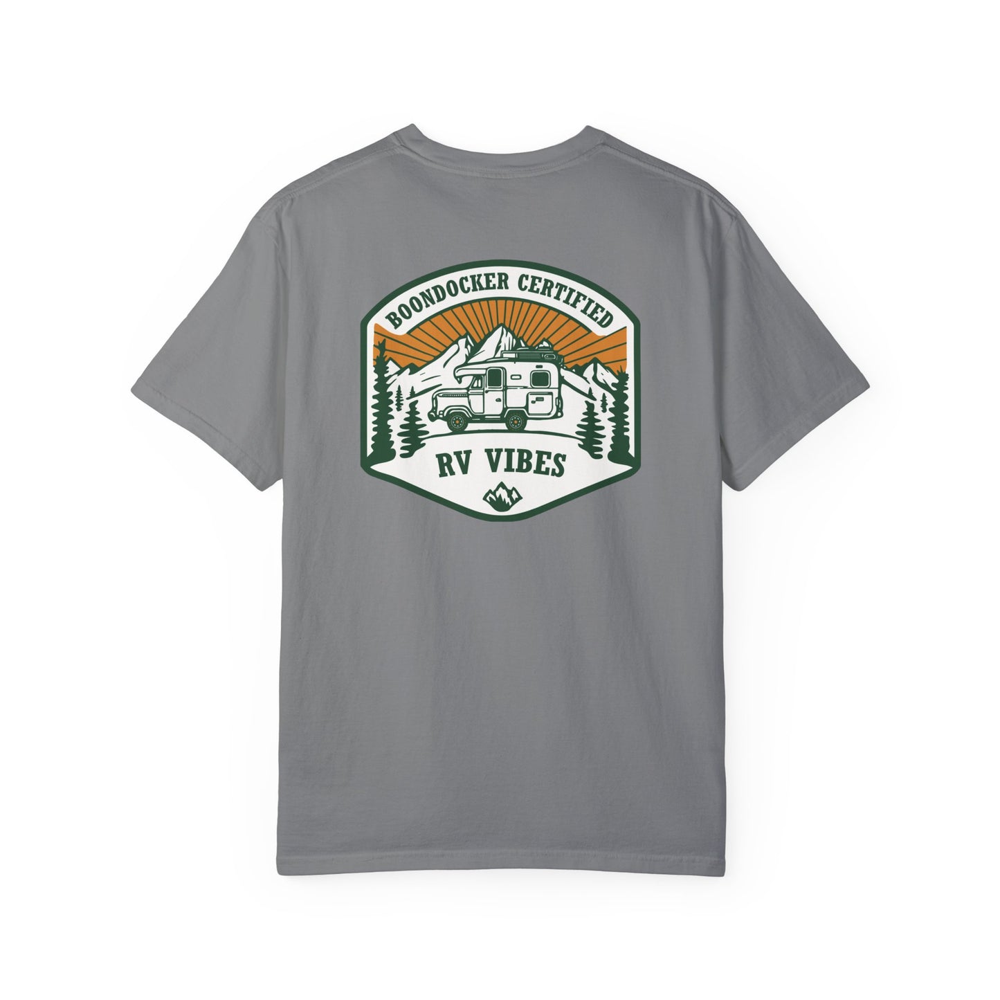 Boondocker Certified Shirt, back logo unisex tee