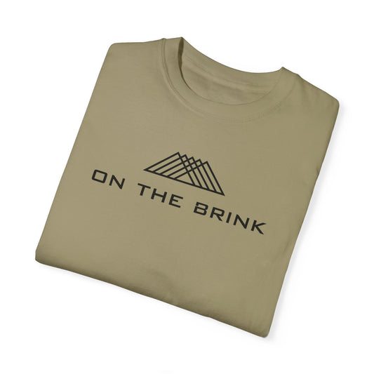 Finding your freedom "on the Brink", front logo Unisex Tee