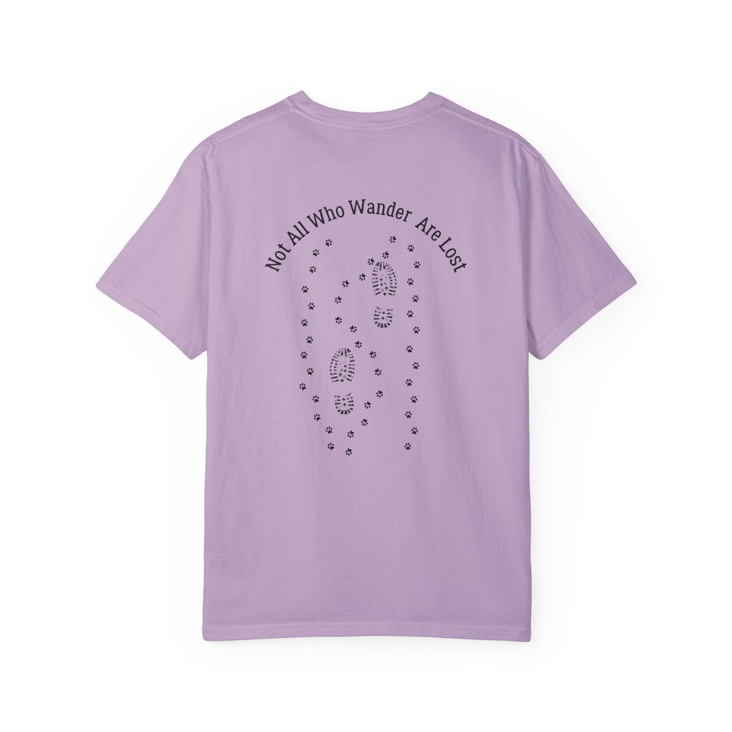 “Not All Who Wander” Adventure Tee – White