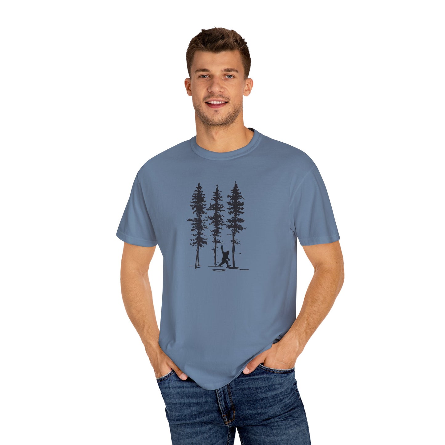 Sasquatch Hide and Seek front logo T-Shirt