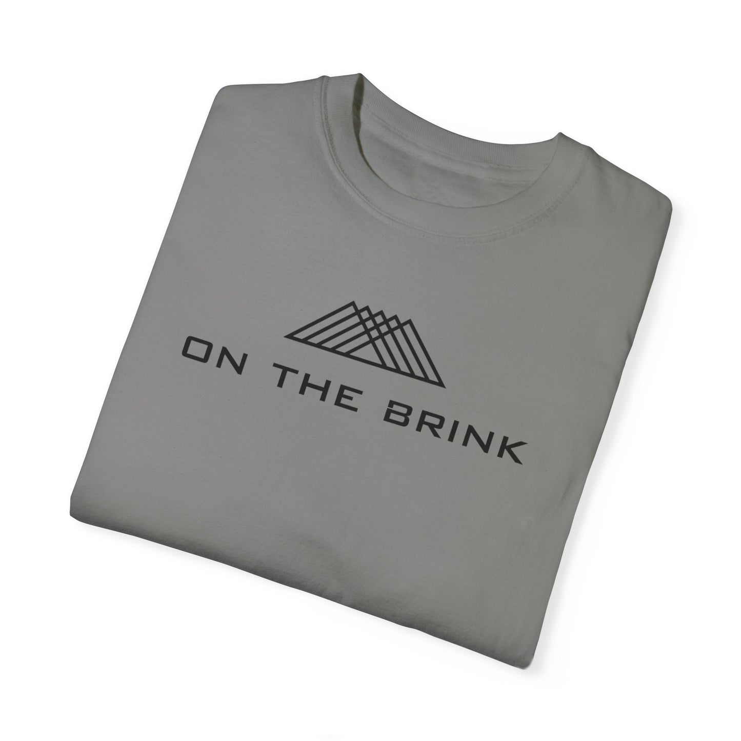 Finding your freedom "on the Brink", front logo Unisex Tee