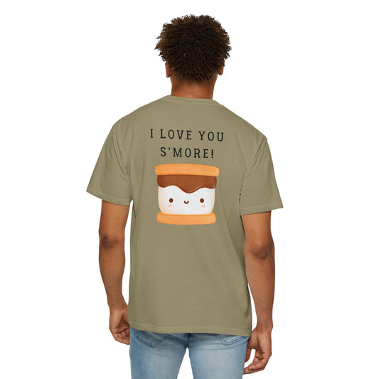 I love you S'more, back logo Unisex T-Shirt