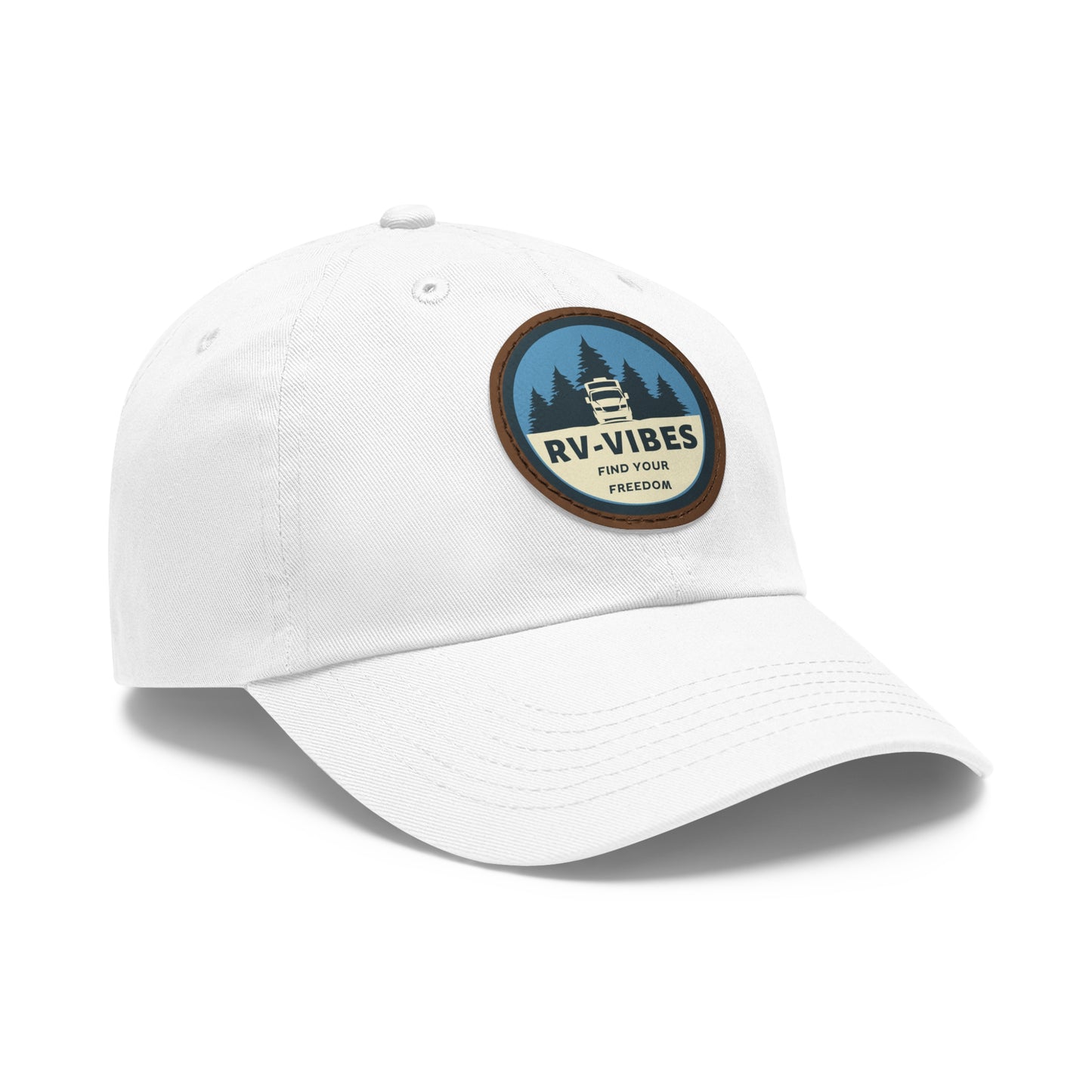 Dad Hat - RV Vibes Leather Patch