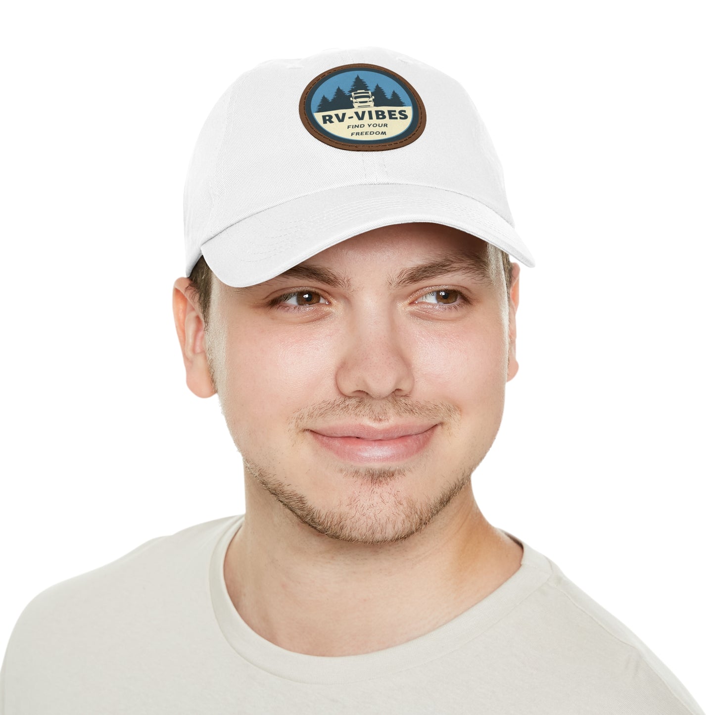 Dad Hat - RV Vibes Leather Patch