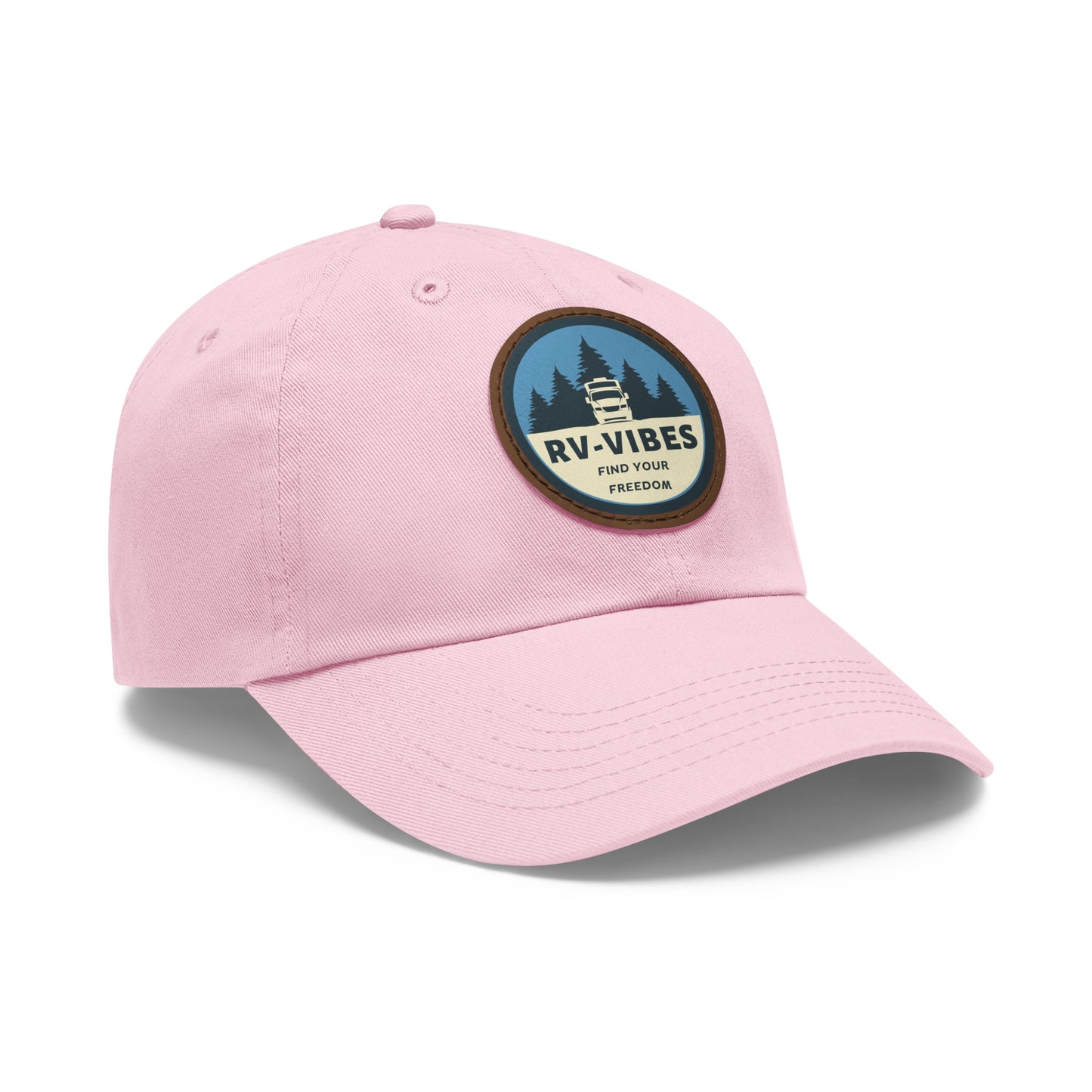 Dad Hat - RV Vibes Leather Patch