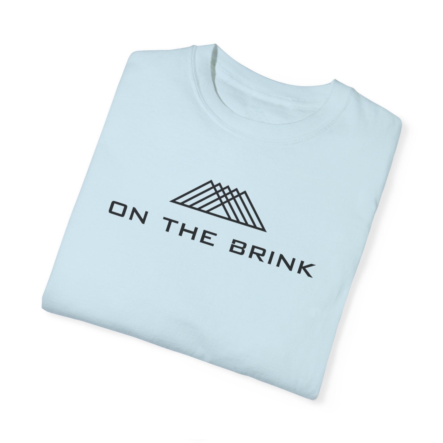 Finding your freedom "on the Brink", front logo Unisex Tee