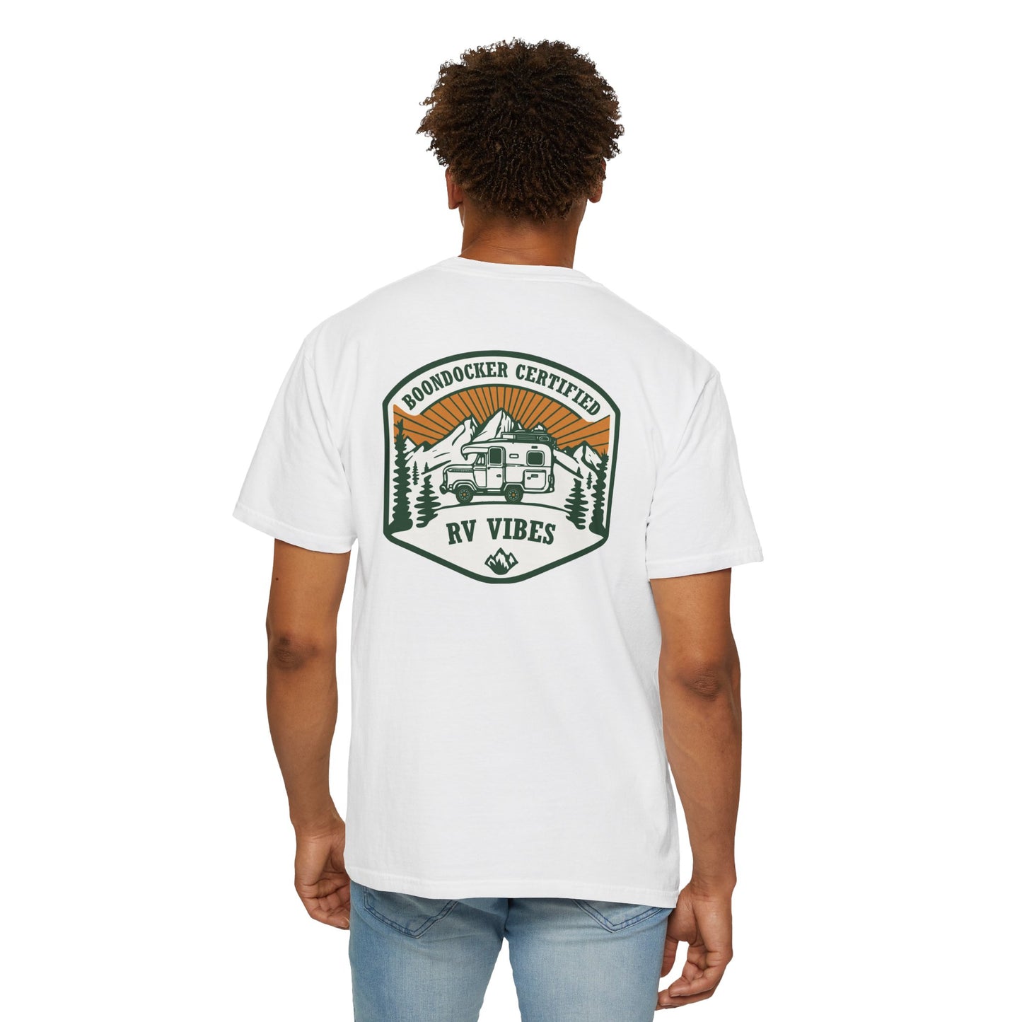 Boondocker Certified Shirt, back logo unisex tee