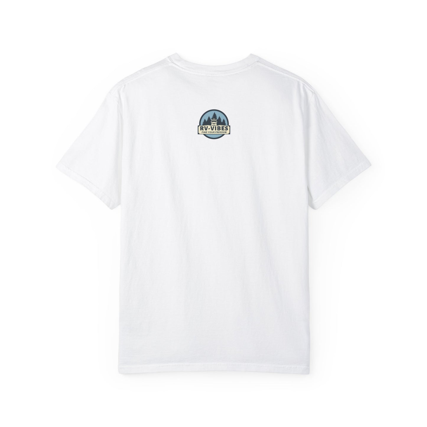 Finding your freedom "on the Brink", front logo Unisex Tee