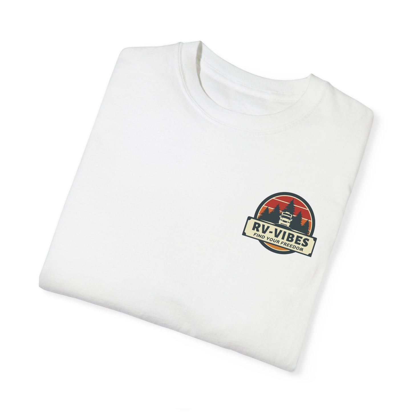 Dog Pee Across USA, back logo on Unisex T-shirt