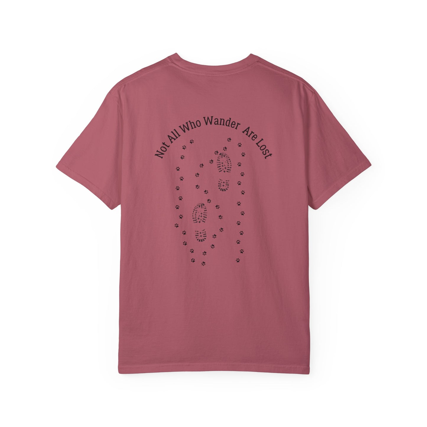 “Not All Who Wander” Adventure Tee – White