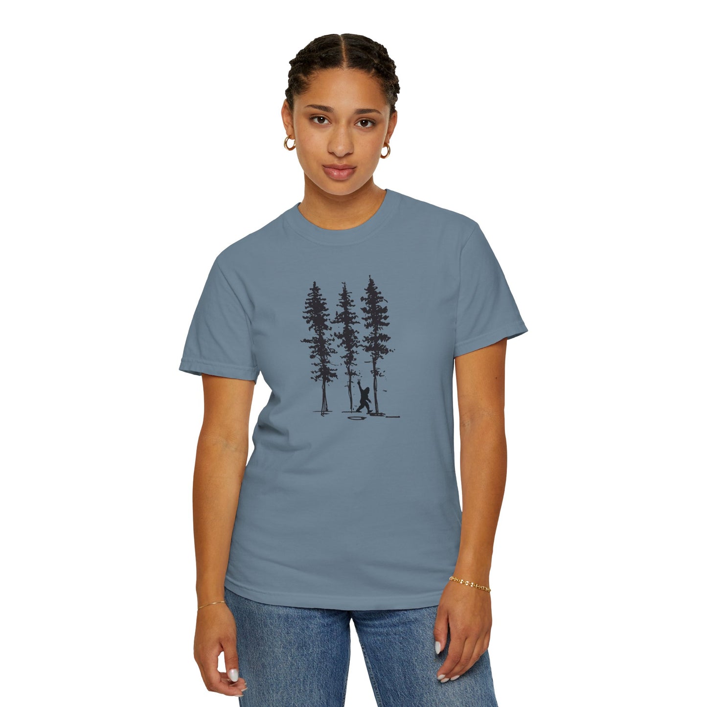 Sasquatch Hide and Seek front logo T-Shirt