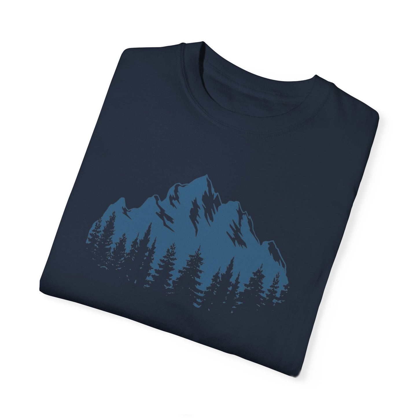 Mountain Adventure, front logo on Unisex T-Shirt