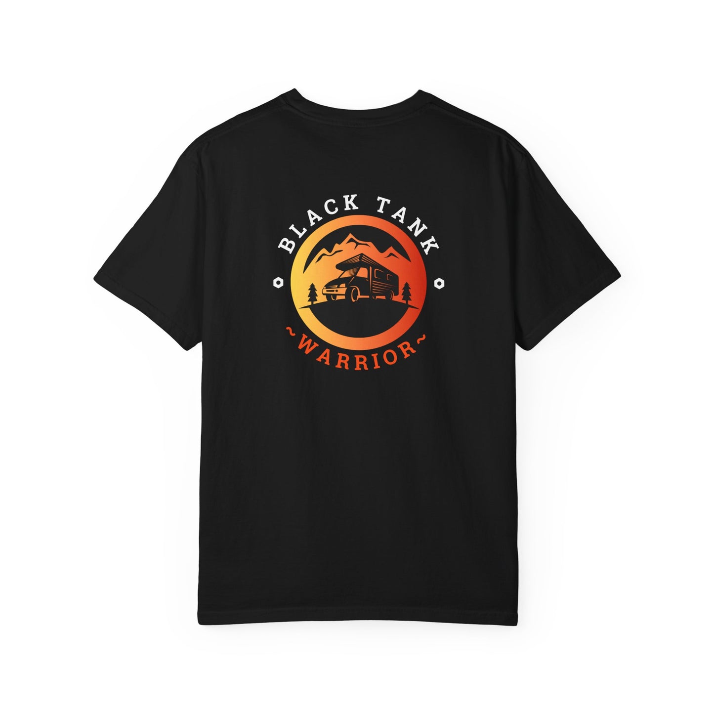 Unisex Garment-Dyed T-Shirt - Black Tank Warrior RV Vibes