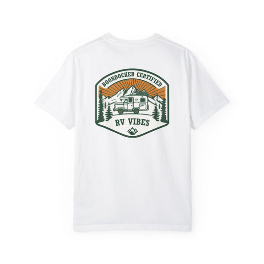 Boondocker Certified Shirt, back logo unisex tee