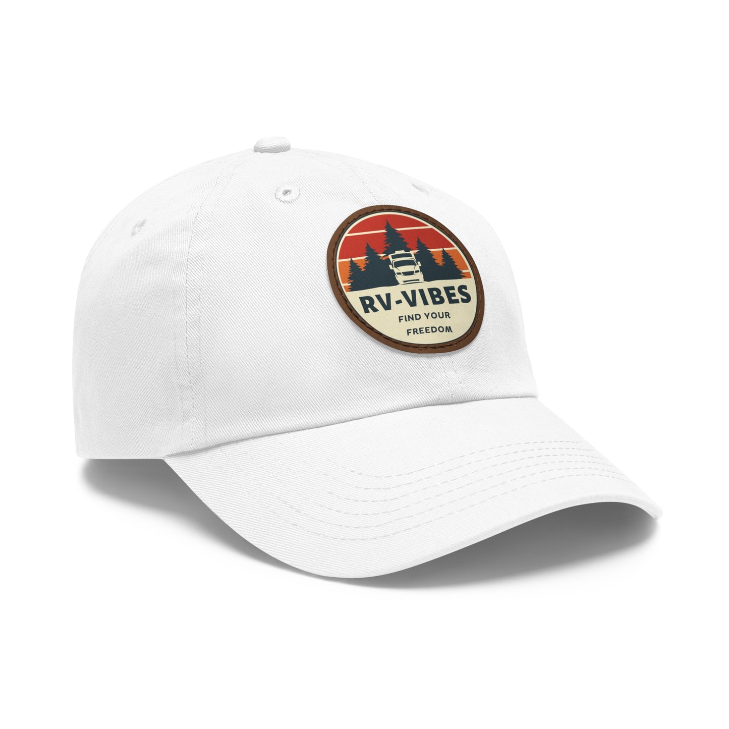 Dad Hat - RV Vibes Leather Patch
