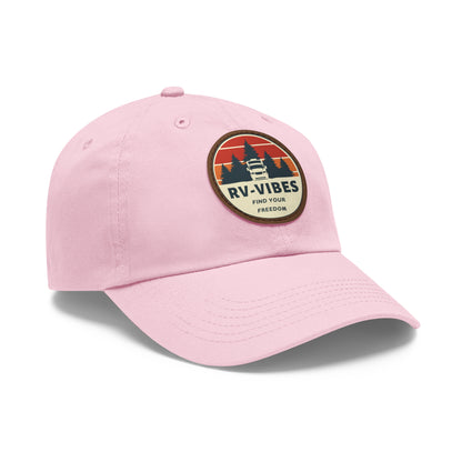 Dad Hat - RV Vibes Leather Patch