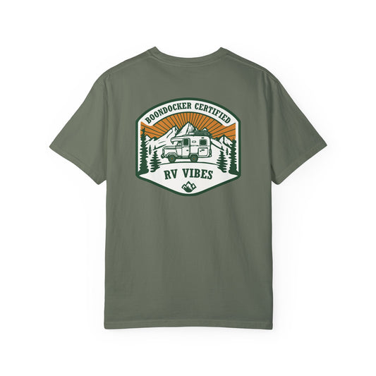 Boondocker Certified Shirt, back logo unisex tee