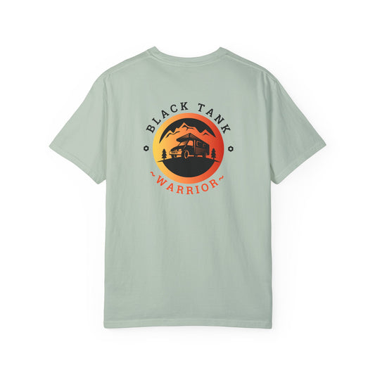 Unisex Garment-Dyed T-Shirt - Black Tank Warrior RV Vibes