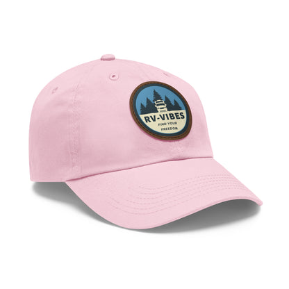 Dad Hat - RV Vibes Leather Patch