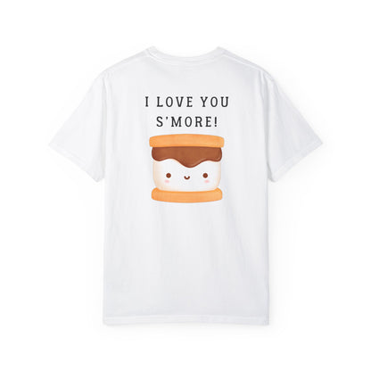 I love you S'more, back logo Unisex T-Shirt