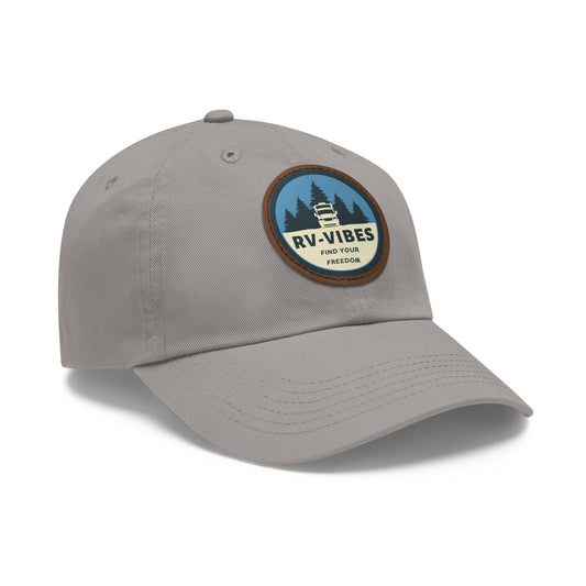 Dad Hat - RV Vibes Leather Patch