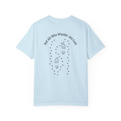 “Not All Who Wander” Adventure Tee – White